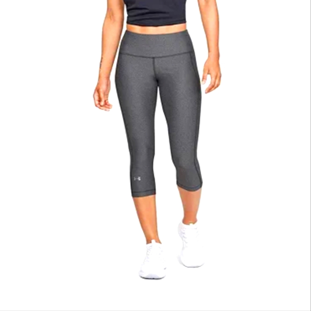 EUC Under Armour Heatgear Compression High Waisted Capri Crops [M]
